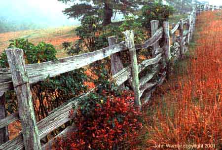 photo of country fence